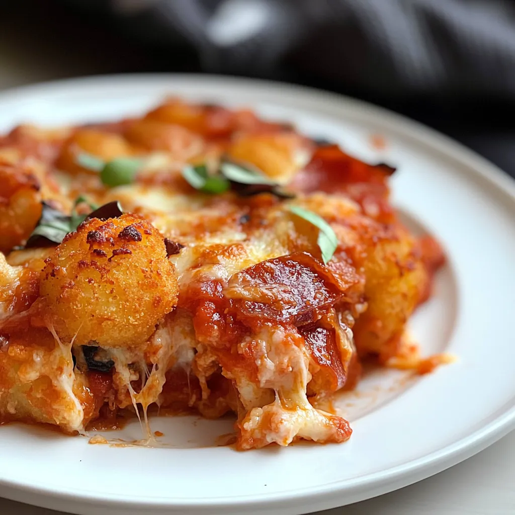 Cazuela de Patatas y Pizza