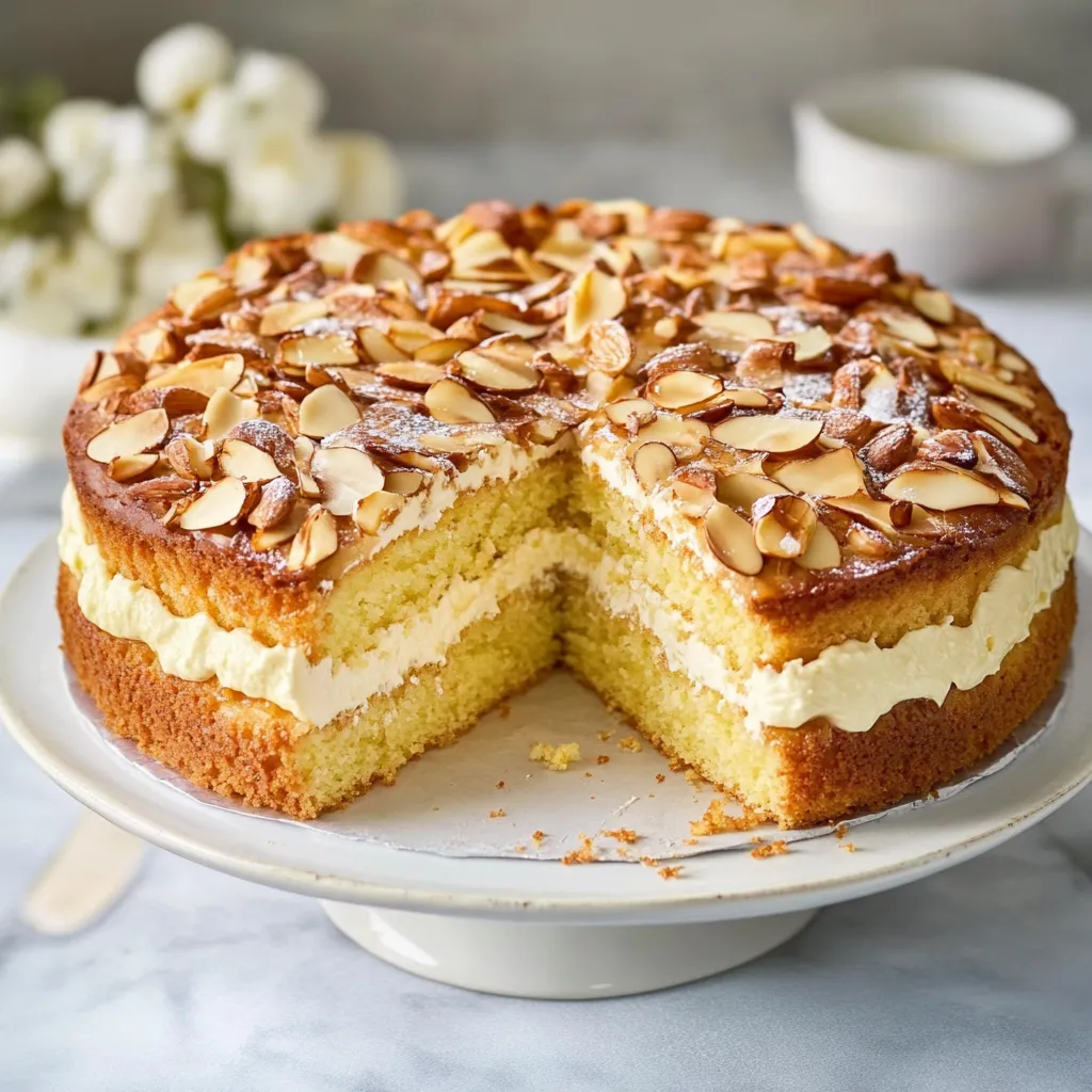 Pastel de Miel y Almendras