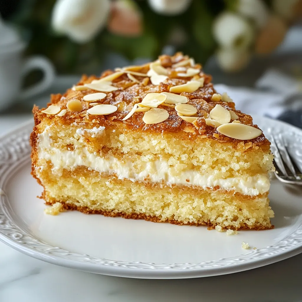 Pastel de Miel y Almendras