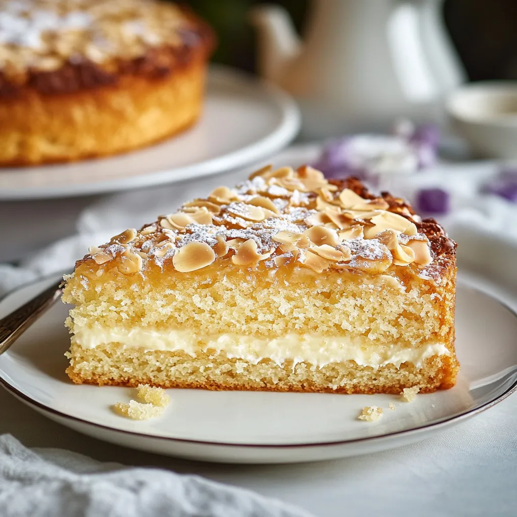 Pastel de Miel y Almendras