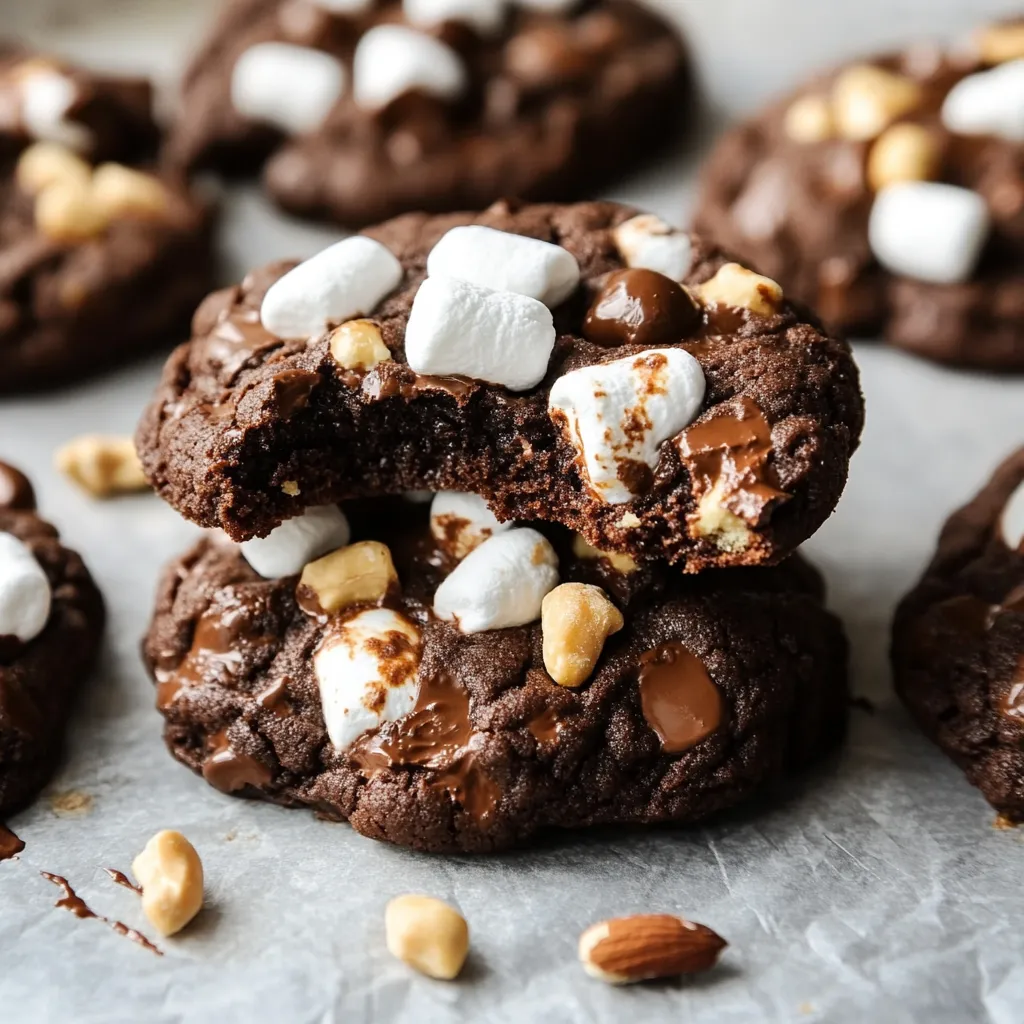 Galletas Rocky Road Caseras