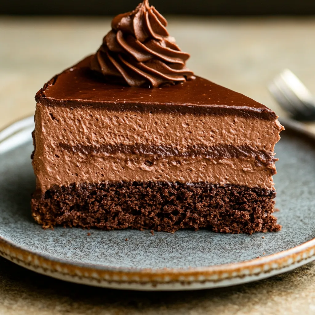 Tarta de Mousse de Chocolate