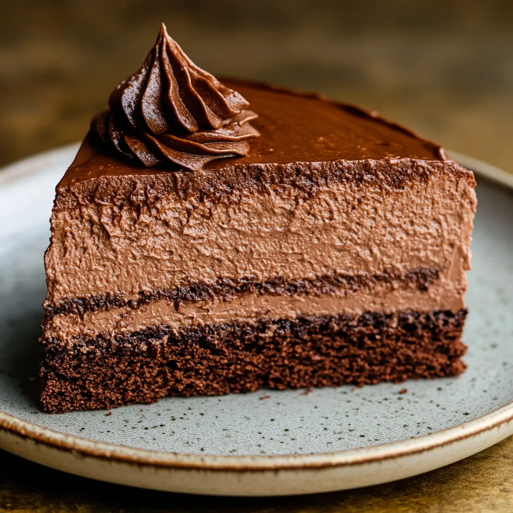 Tarta de Mousse de Chocolate