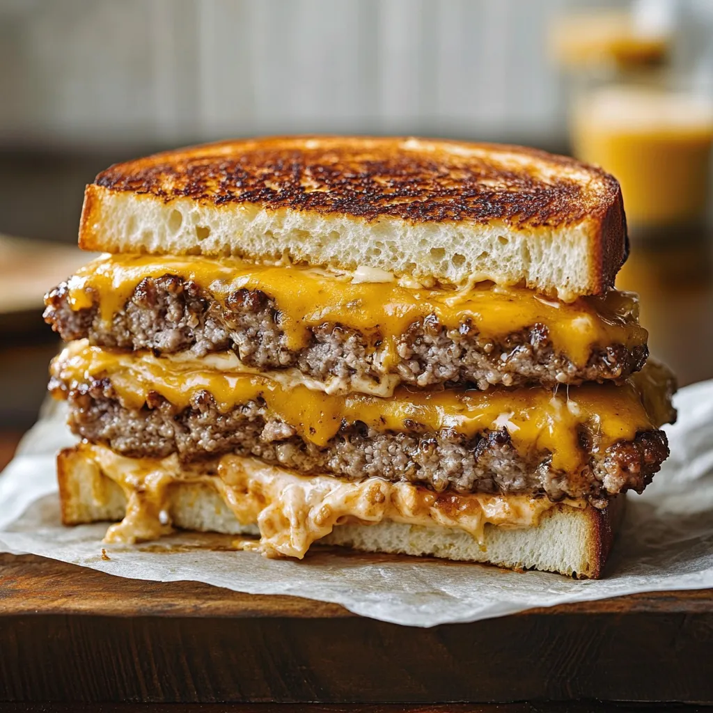 Delicioso Patty Melt con Toque Tradicional