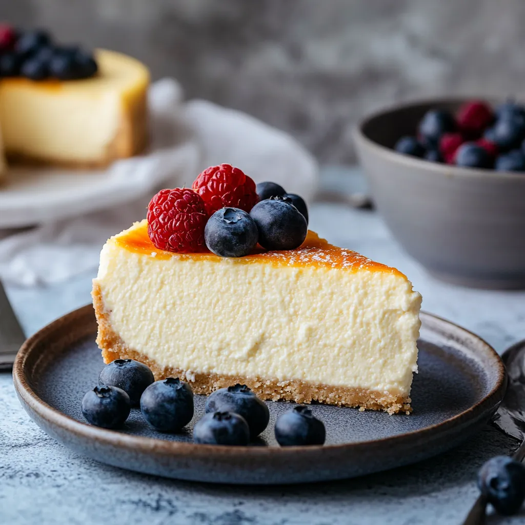 Pastel de queso estilo Nueva York