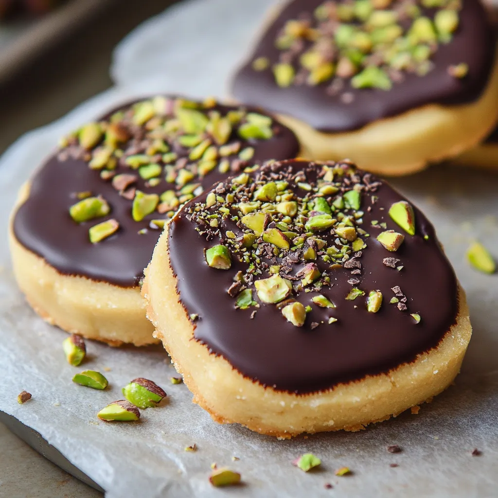 Galletas de Mantequilla con Pistachos