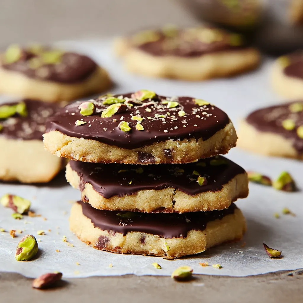 Galletas de Mantequilla con Pistachos