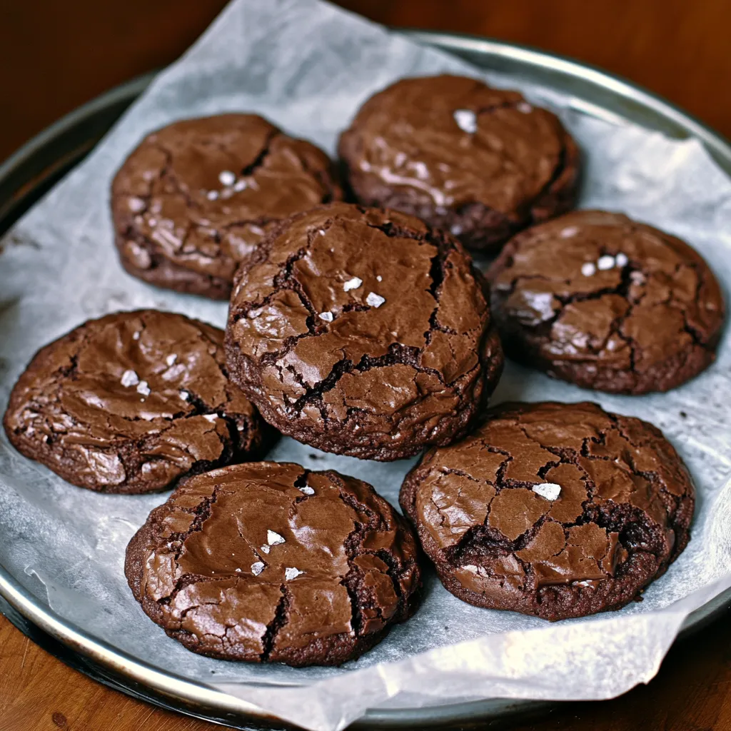 Galletas Brownie de Chocolate Jugosas