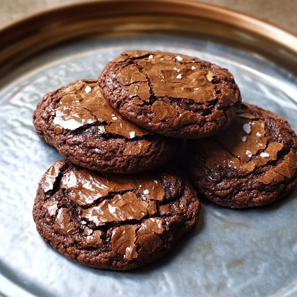 Galletas Brownie de Chocolate Jugosas