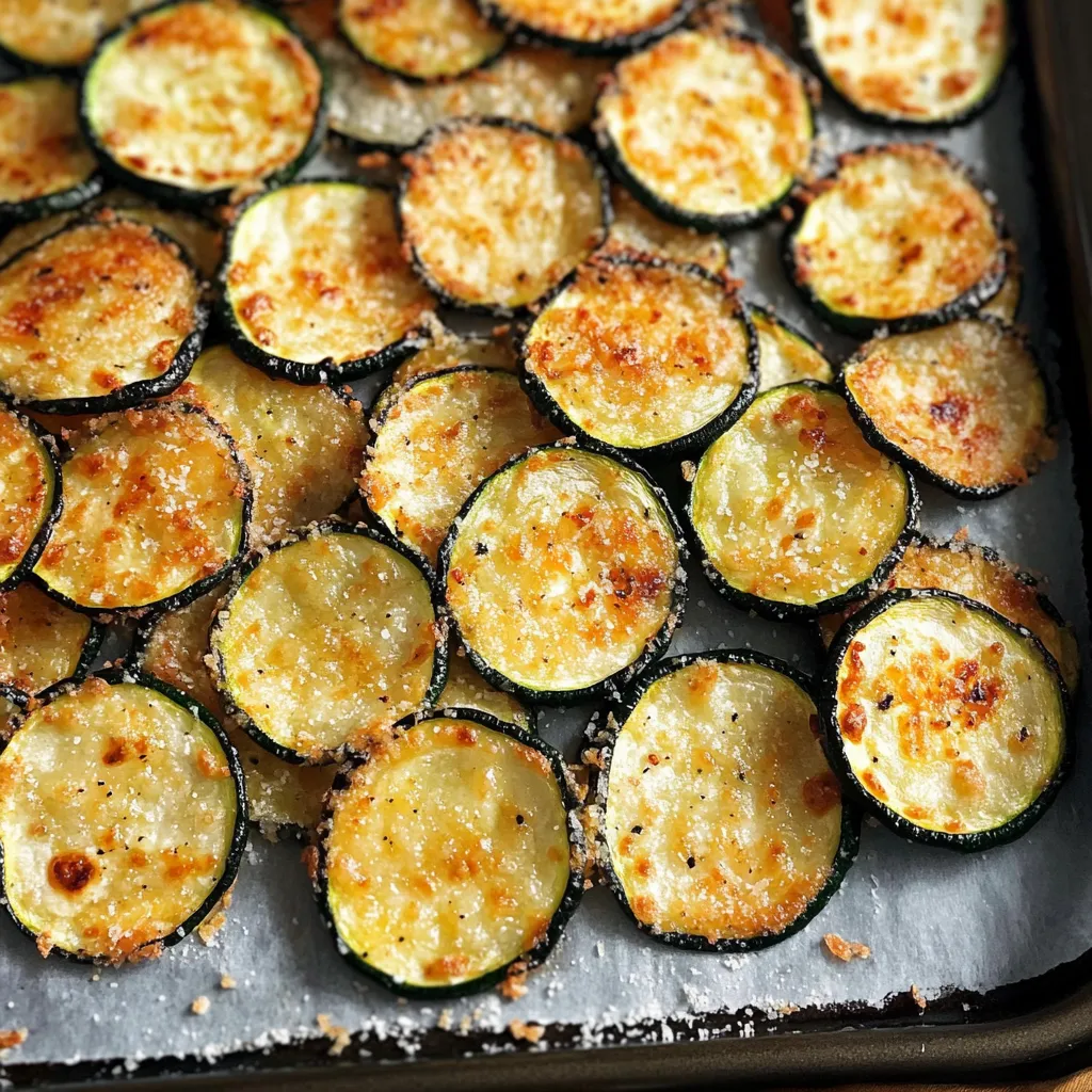 Chips de Calabacín Horneadas Crujientes