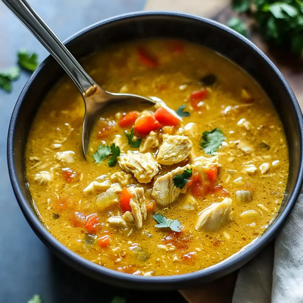 Sopa de Pollo al Curry