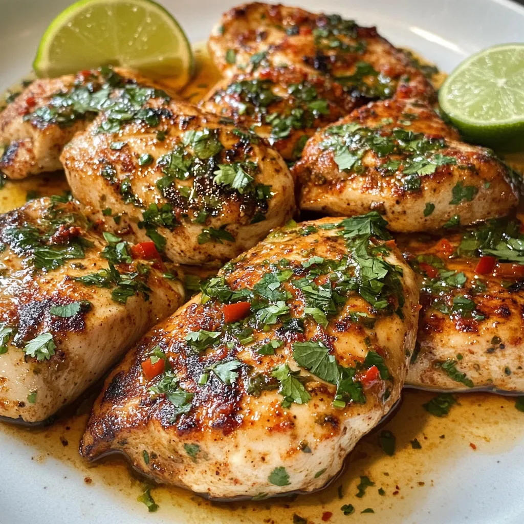 Pollo al Chile y Limón