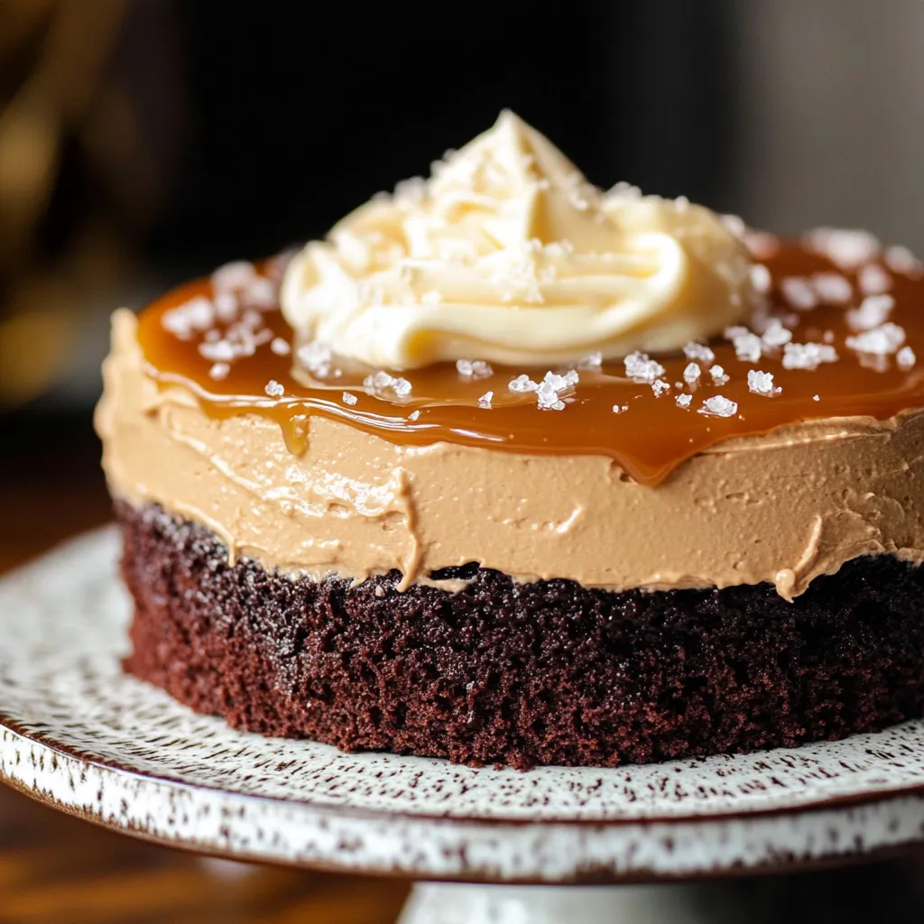 Pastel Mousse de Caramelo