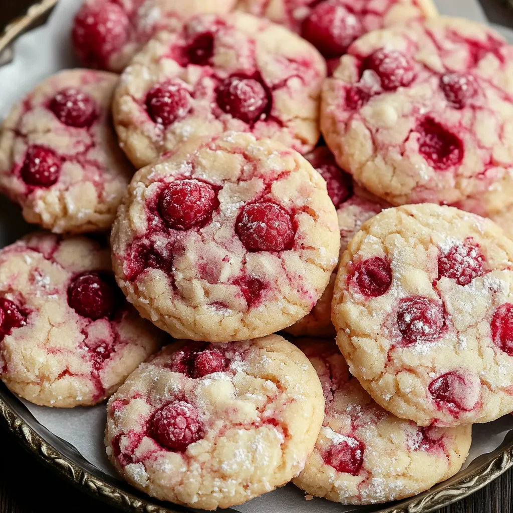 Galletas de Frambuesa