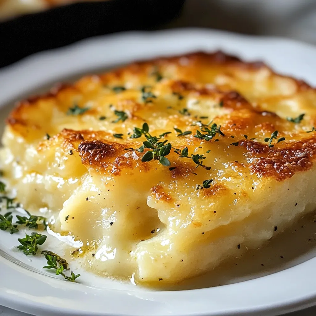 Delicioso Gratín de Patatas estilo Casa Leña