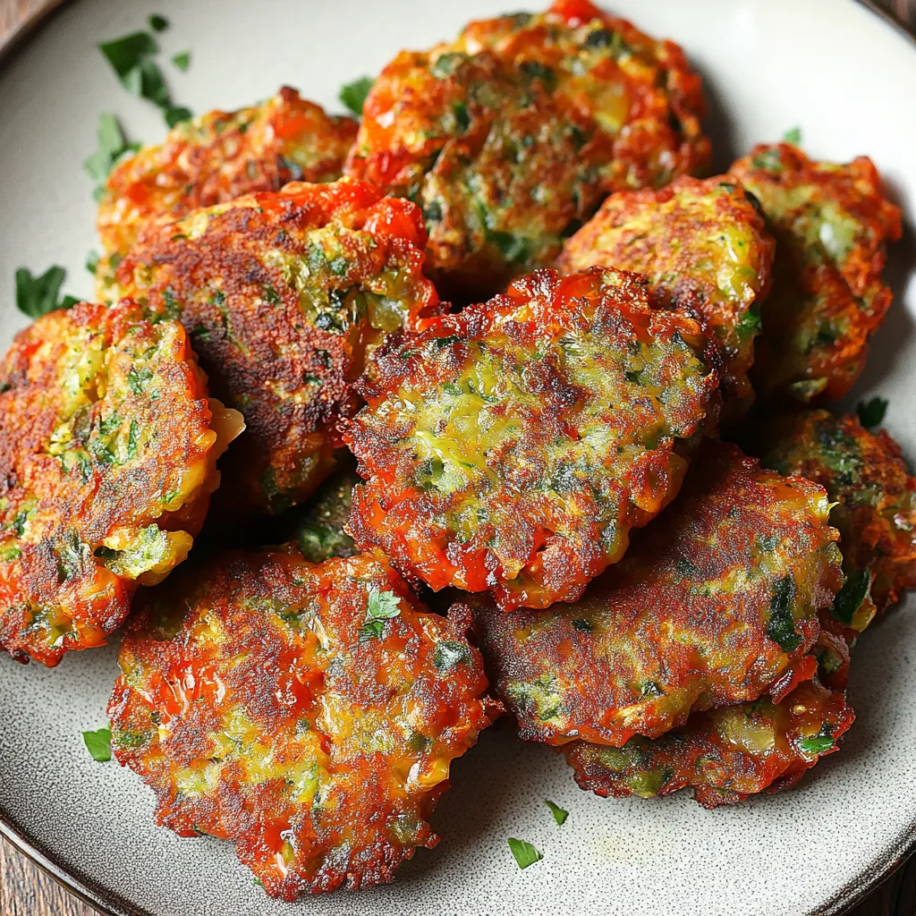 Tortitas de Tomate Mediterráneas