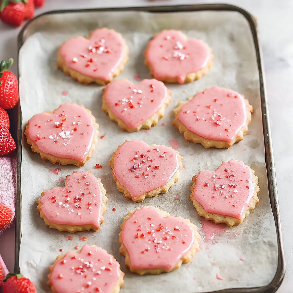 Galletas de Fresa y Mantequilla fáciles