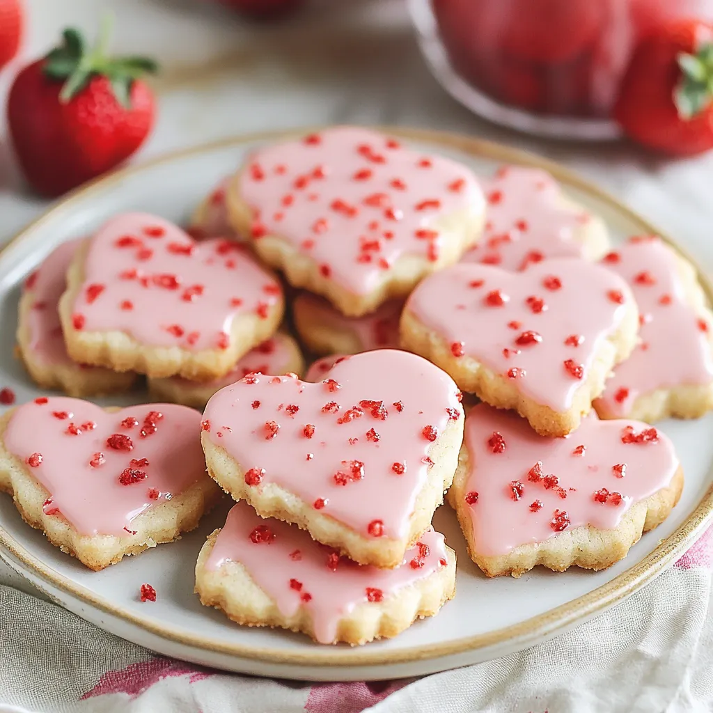 Deliciosas Galletas de Fresa y Mantequilla