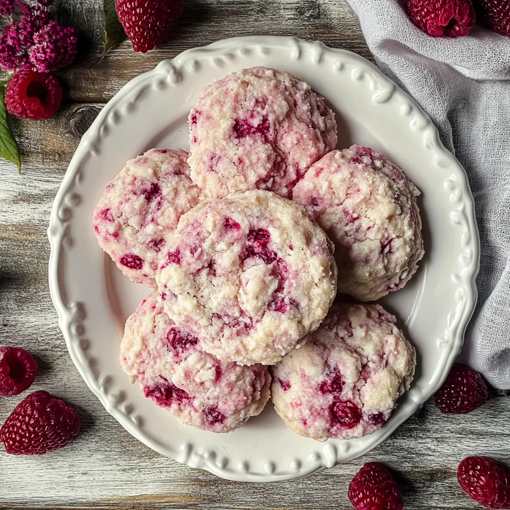 Deliciosas Galletas de Frambuesa