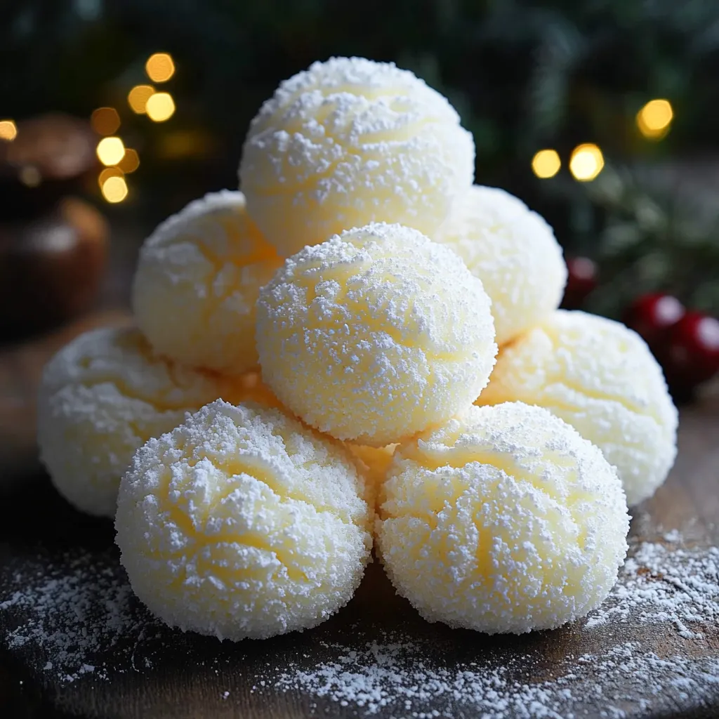 Receta de Bolitas Nevadas con Leche Condensada