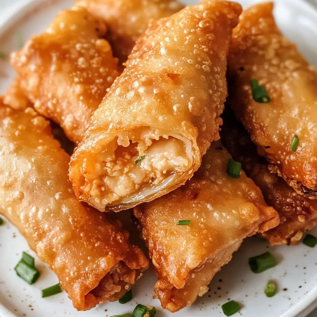 Deliciosos Rollitos de Pollo en Freidora de Aire