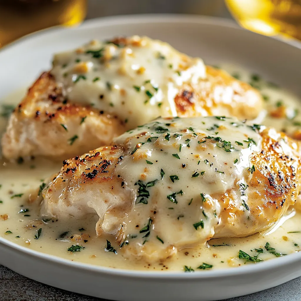 Pollo Cremoso con Queso Manchego