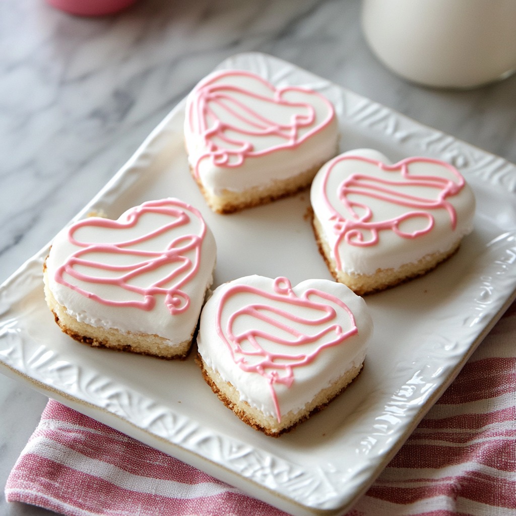 Deliciosos Pastelitos Caseros en Forma de Corazón