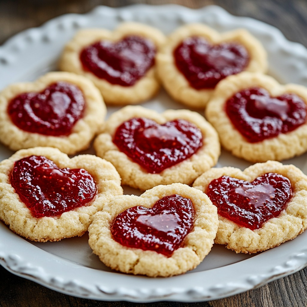 Deliciosas Galletas de Corazón