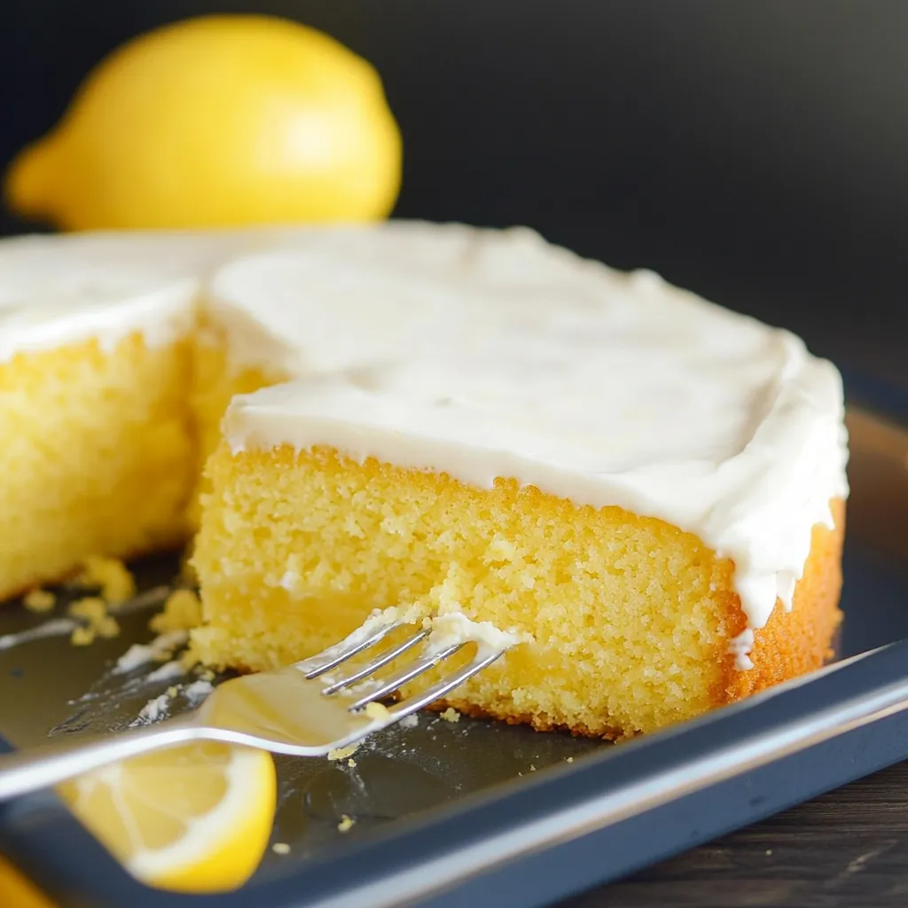 Pastel de Limonada Super Fácil