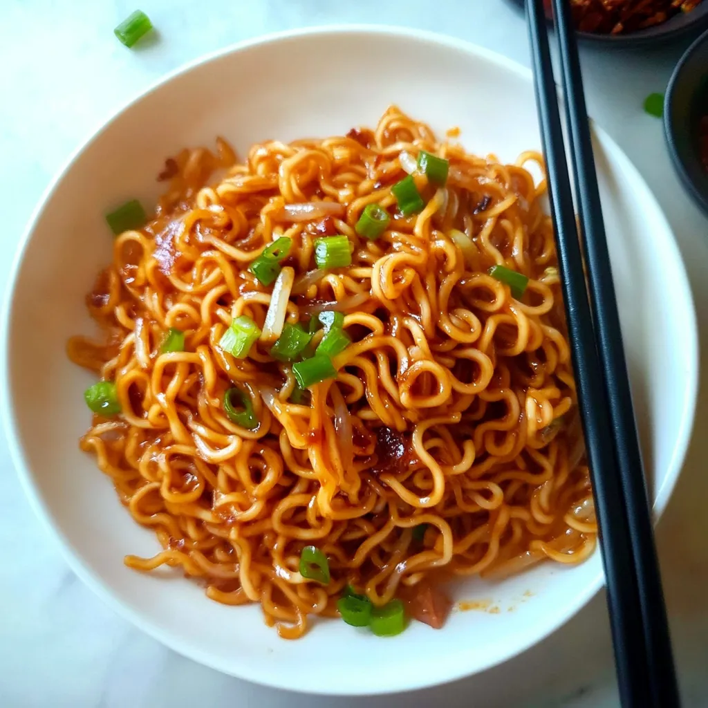 Ramen Picante en 10 Minutos