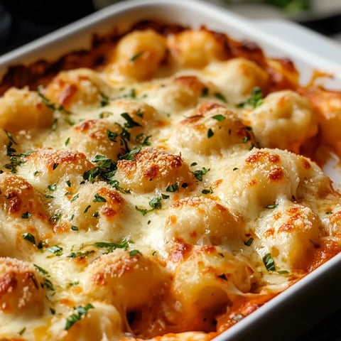 Cazuela de Gnocchi Gratinado