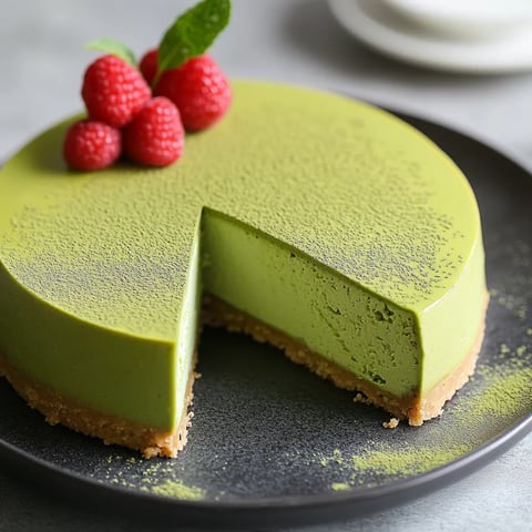 Receta de Pastel Japonés Matcha