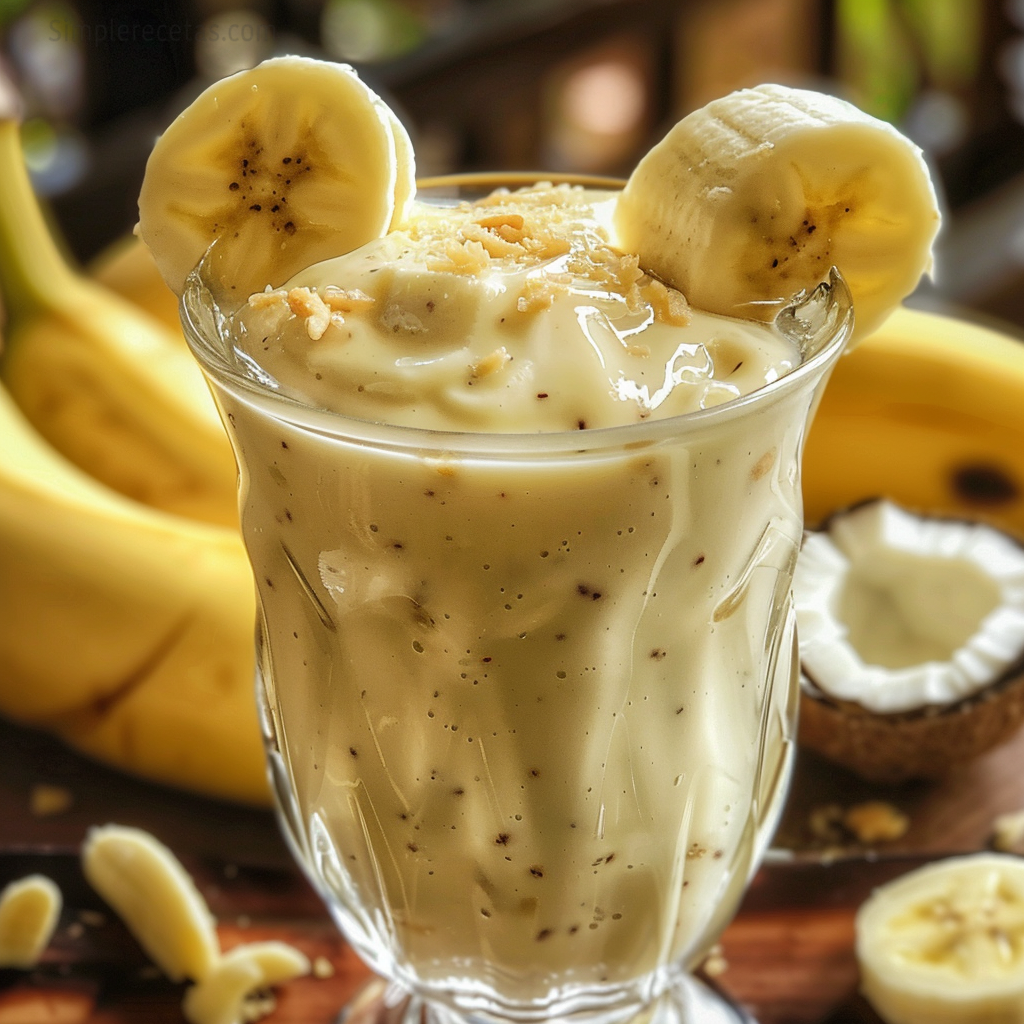 Batido de Piña y Banana