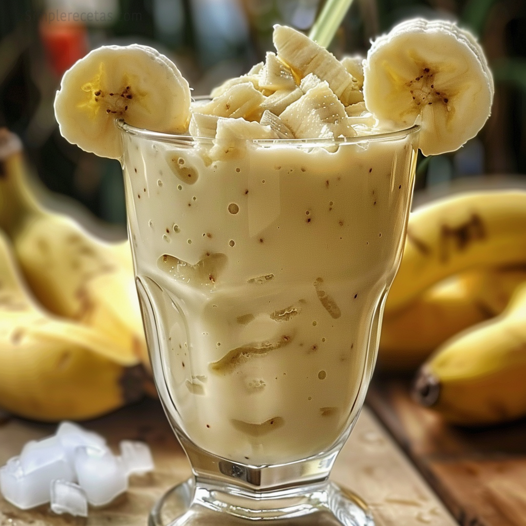 Batido de Piña y Banana