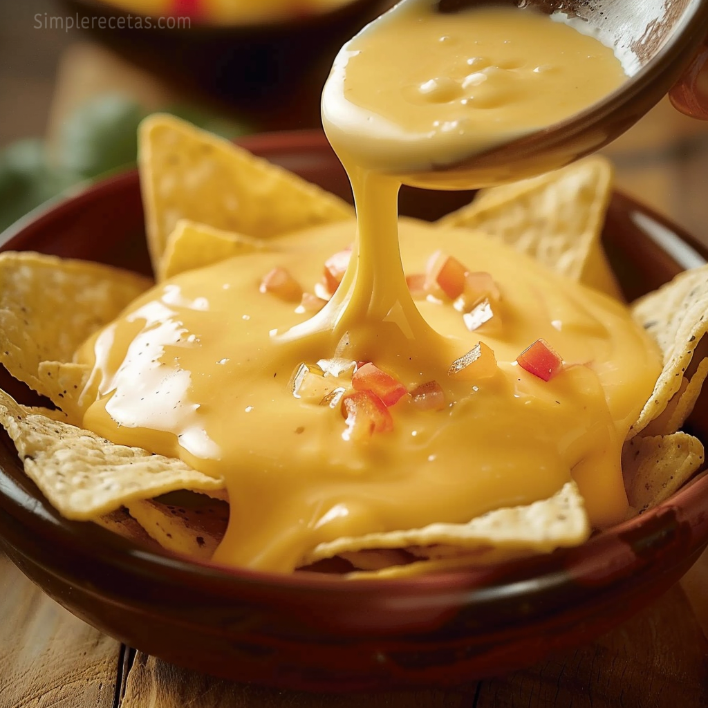 Salsa de Queso para Nachos