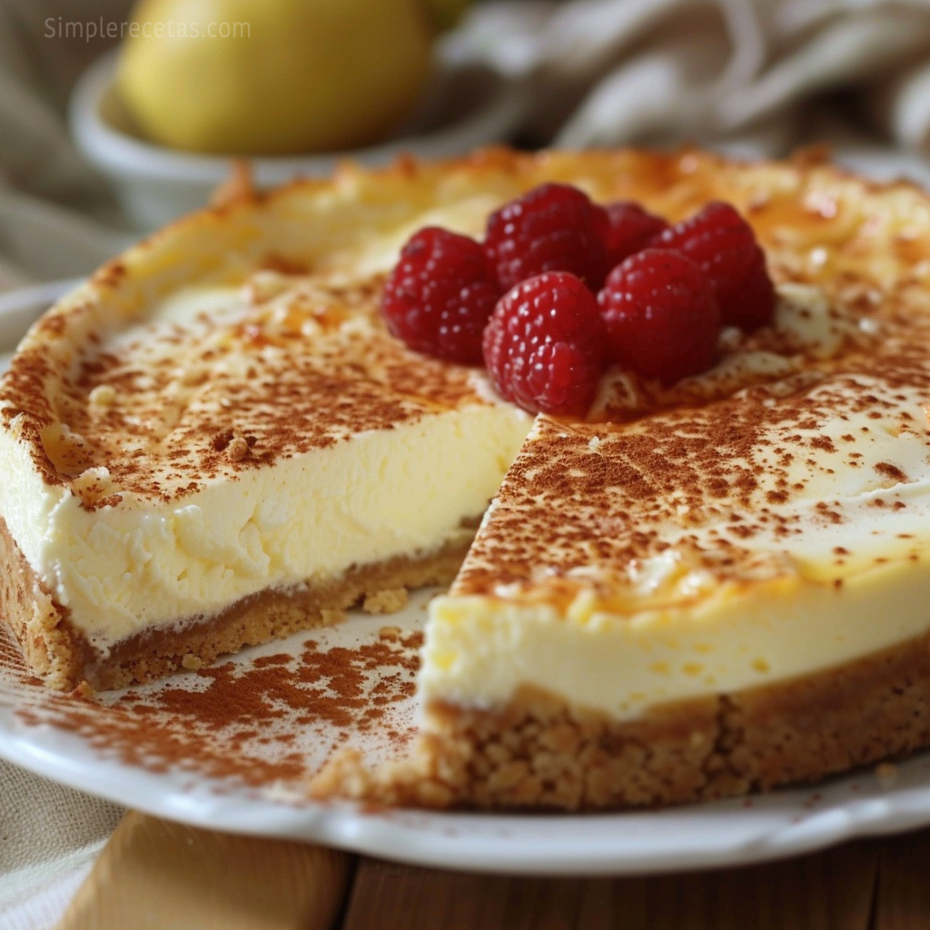 Tarta de Yogur Griego Casera